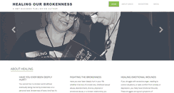 Desktop Screenshot of healingourbrokenness.com
