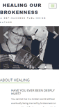 Mobile Screenshot of healingourbrokenness.com